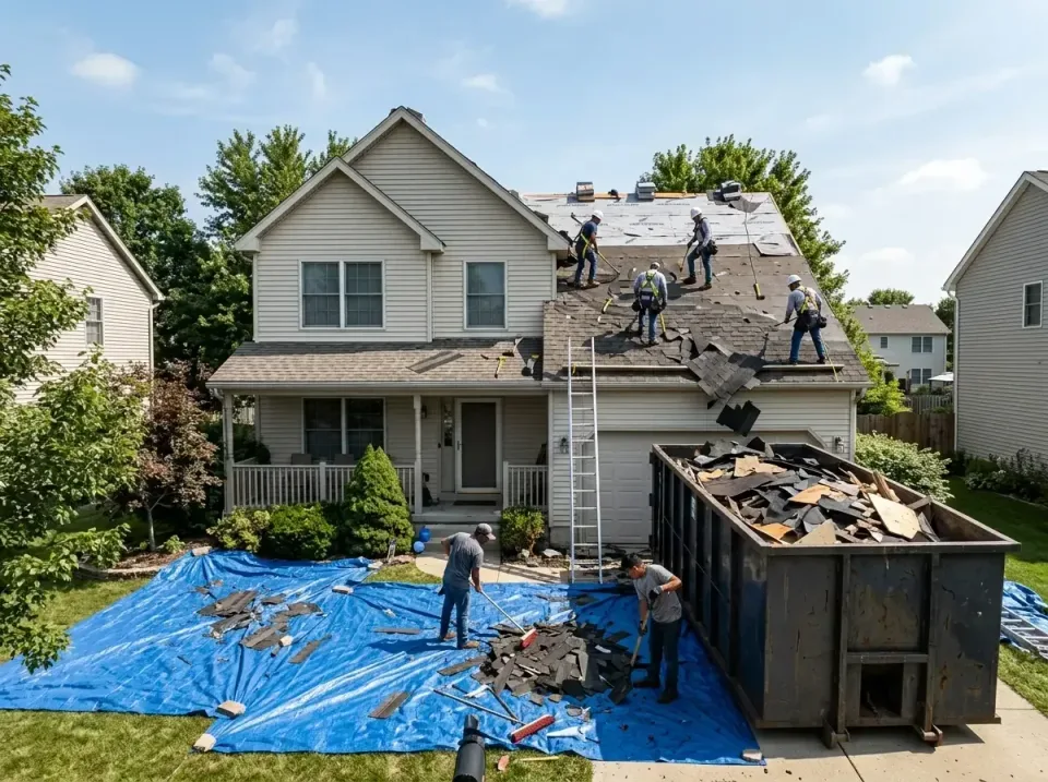 roof-replacement-debris-remova-004 — frequently asked questions, Cheapest Dumpster Rentals in Grand Point, LA